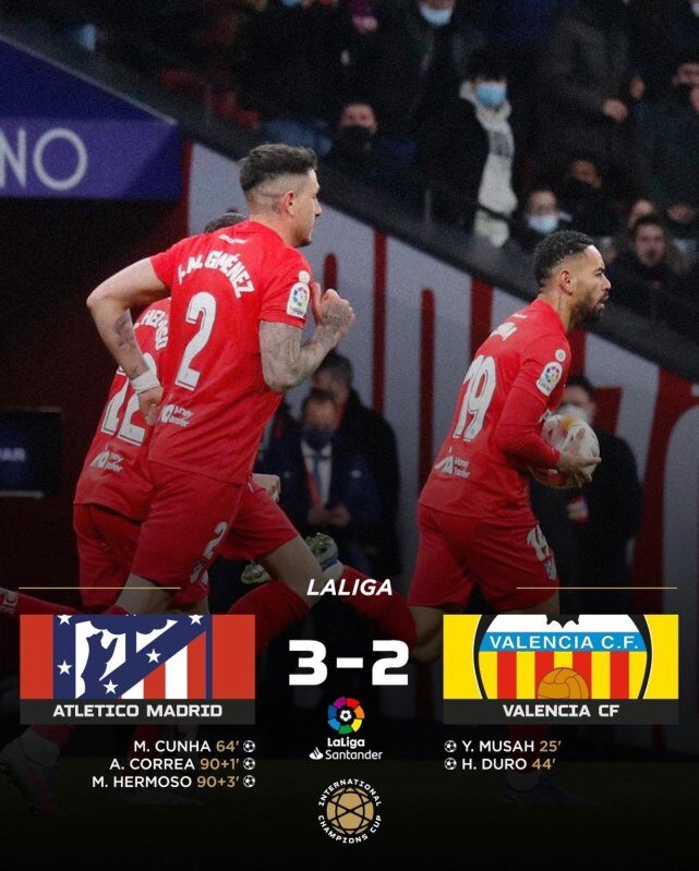 马德里竞技绝杀曼城,戈麦斯带队取胜 马德里竞技绝杀曼城,戈麦斯带队取胜